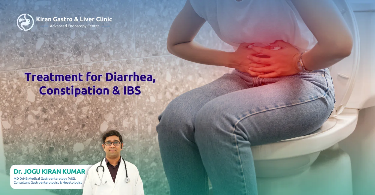Treatment for Diarrhea, Constipation & IBS in sr nagar- kiran kumar gastro clinic
